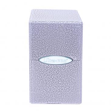 Ivory Crackle Satin Tower - Destination Retro