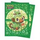 Sword and Shield Galar Starters Grookey Deck Protector sleeve 65ct for Pokémon - Destination Retro