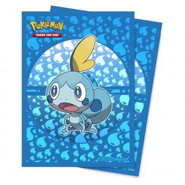 Sword and Shield Galar Starters Sobble Deck Protector sleeve 65ct for Pokémon - Destination Retro