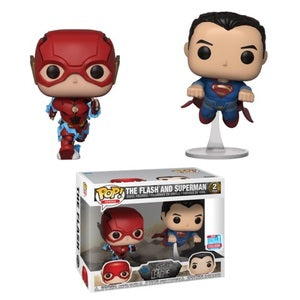 The Flash and Superman (Racing) (2-Pack) [Fall Convention] (Justice League) - Destination Retro
