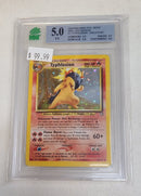 MNT - 5.0 -  Typhlosion - Holo Rare - Pokemon TCG Neo Series Neo Genesis (Verification
