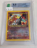 MNT - 8.0 - Entei - Reverse Holo - Pokemon TCG WOTC Neo Series Black Star Promo - Destination Retro