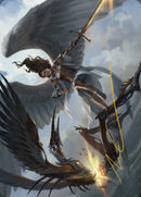 Destroy Evil Art Card (Gold-Stamped Signature) [Dominaria United Art Series] - Destination Retro