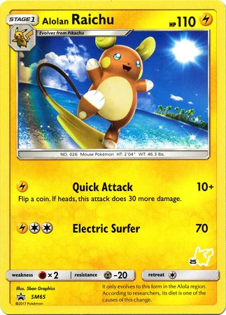Alolan Raichu (25/60) [Battle Academy: Pikachu Deck] - Destination Retro
