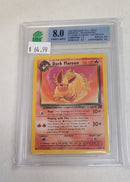 MNT - 8.0 - Dark Flareon - Uncommon - Pokemon TCG WOTC Original Series Team Rocket - Destination Retro