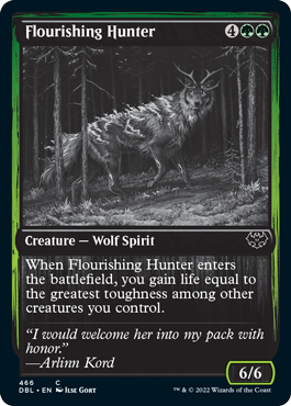 Flourishing Hunter [Innistrad: Double Feature] - Destination Retro