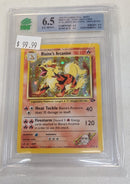 MNT - 6.5 -  Blaine's Arcanine - Holo Rare  - Pokemon TCG WOTC Original Series Gym Challenge - Destination Retro