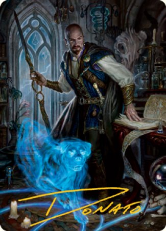 Mordenkainen Art Card (Gold-Stamped Signature) [Dungeons & Dragons: Adventures in the Forgotten Realms Art Series] - Destination Retro