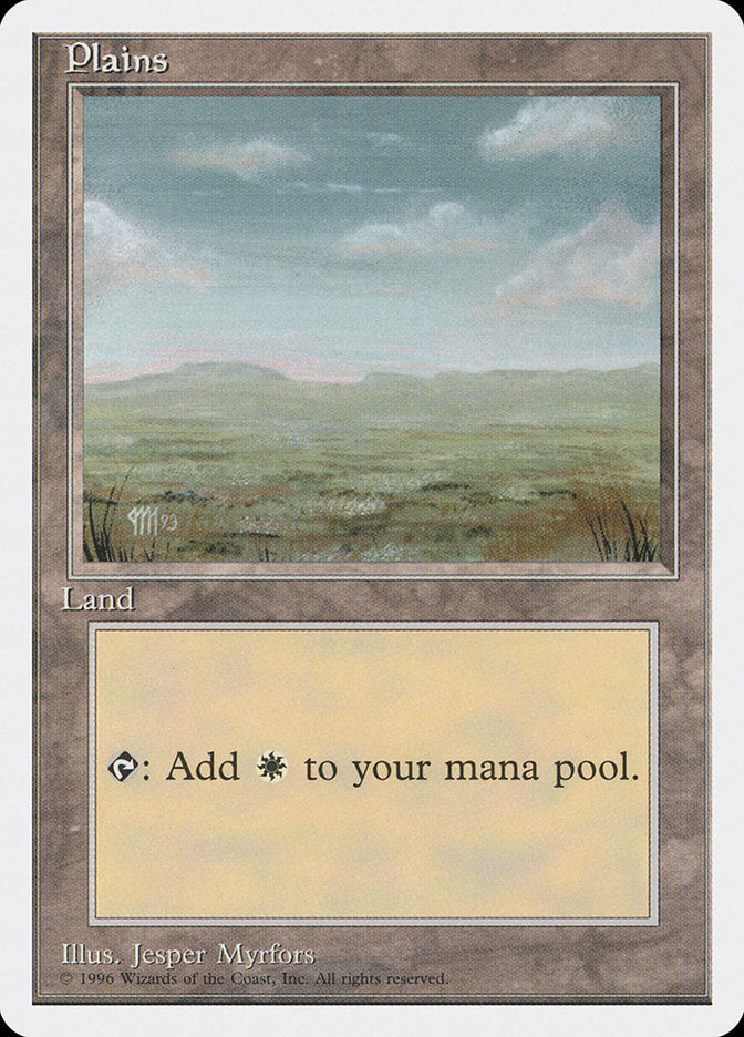 Plains (Signature on Bottom Left) [Introductory Two-Player Set] - Destination Retro