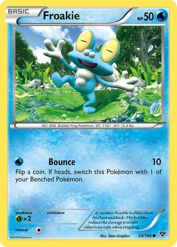 Froakie (39/146) [XY: Base Set] - Destination Retro