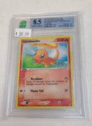 MNT - 8.5 - Charmander - Reverse Foil Common - Pokemon TCG WOTC EX Series EX Crystal Guardians - Destination Retro