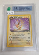MNT - 8.0 - Dark Jolteon- Uncommon - Pokemon TCG WOTC Original Series Team Rocket - Destination Retro