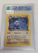 MNT - 7.0 -  Dark Machamp - Holo Rare - Pokemon TCG WOTC Original Series Team Rocket - Destination Retro