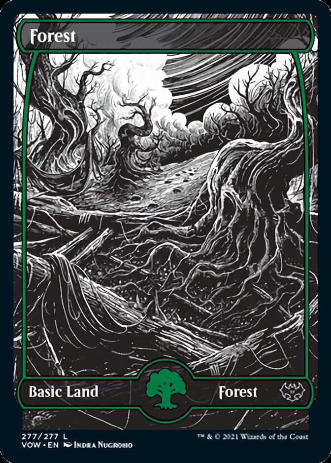 Forest (277) [Innistrad: Crimson Vow] - Destination Retro