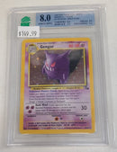 MNT - 8.0 - Gengar - Holo Rare - Pokemon TCG WOTC Original Series Fossil - Destination Retro