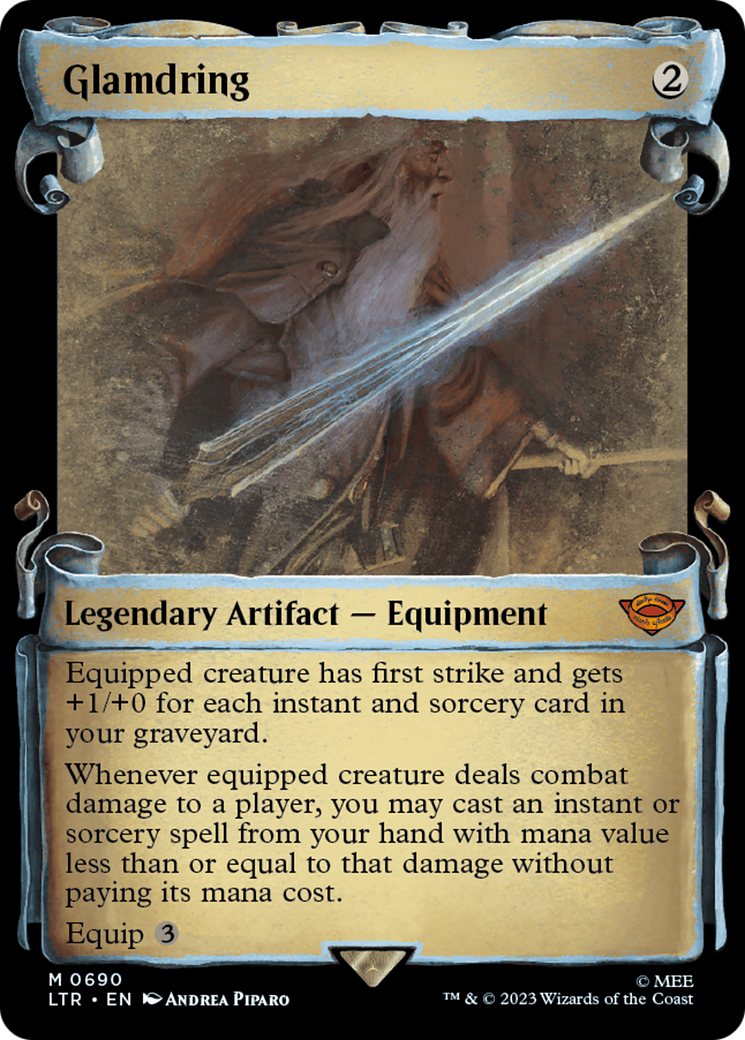 Glamdring [The Lord of the Rings: Tales of Middle-Earth Showcase Scrolls] - Destination Retro