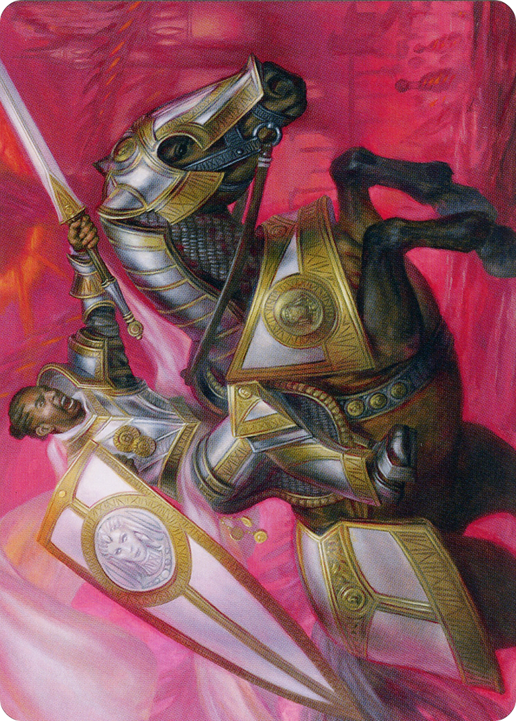 Sigiled Sentinel Art Card [March of the Machine Art Series] - Destination Retro