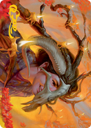 Hedgewitch's Mask Art Card (Gold-Stamped Signature) [Innistrad: Midnight Hunt Art Series] - Destination Retro
