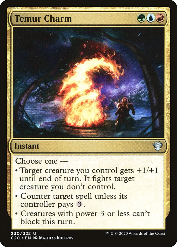 Temur Charm [Commander 2020] - Destination Retro