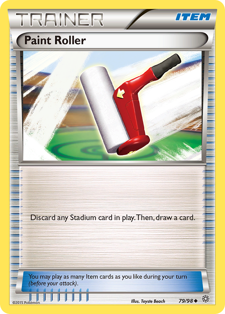 Paint Roller (79/98) [XY: Ancient Origins] - Destination Retro