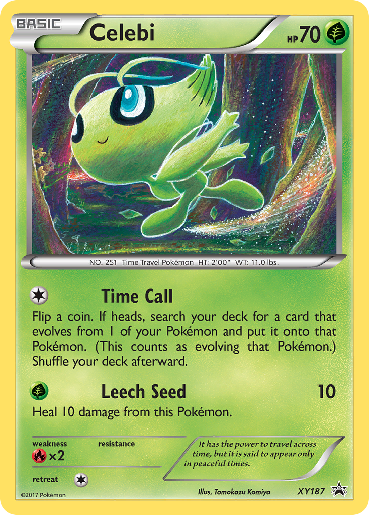 Celebi (XY187) [XY: Black Star Promos] - Destination Retro