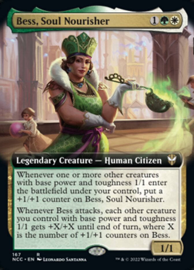 Bess, Soul Nourisher (Extended Art) [Streets of New Capenna Commander] - Destination Retro