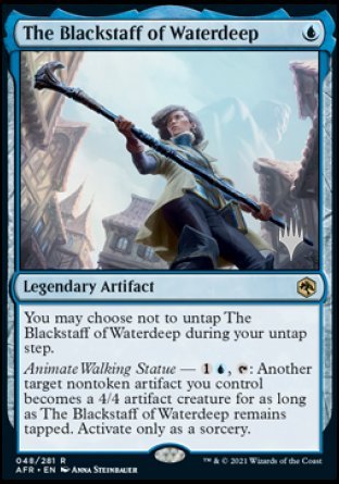 The Blackstaff of Waterdeep (Promo Pack) [Dungeons & Dragons: Adventures in the Forgotten Realms Promos] - Destination Retro