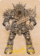 Iron Golem (Showcase) Art Card (Gold-Stamped Signature) [Dungeons & Dragons: Adventures in the Forgotten Realms Art Series] - Destination Retro