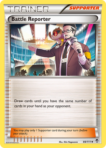 Battle Reporter (88/111) [XY: Furious Fists] - Destination Retro