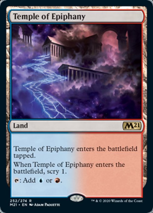 Temple of Epiphany [Core Set 2021] - Destination Retro