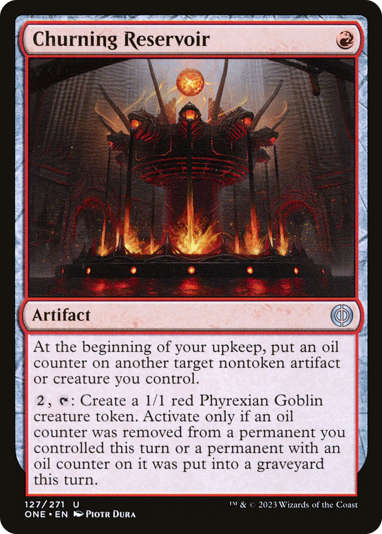 Churning Reservoir [Phyrexia: All Will Be One] - Destination Retro