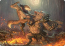 Duel for Dominance Art Card [Innistrad: Midnight Hunt Art Series] - Destination Retro