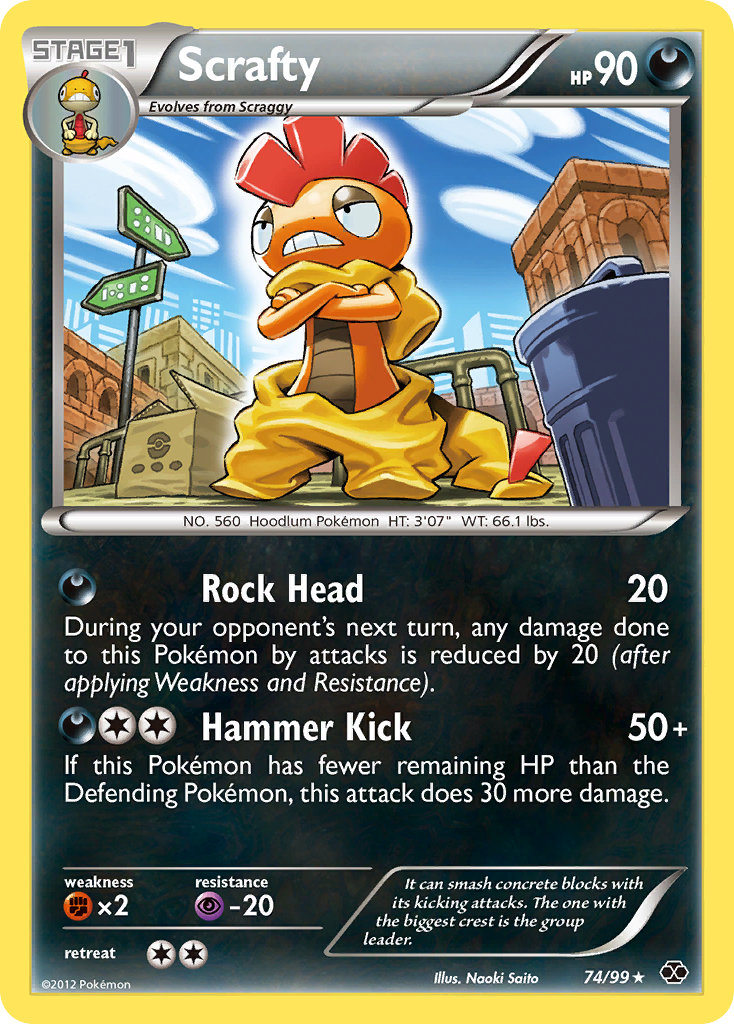 Scrafty (74/99) [Black & White: Next Destinies] - Destination Retro