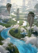 Clearwater Pathway Art Card [Zendikar Rising Art Series] - Destination Retro