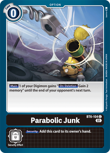 Parabolic Junk [BT6-104] [Double Diamond] - Destination Retro