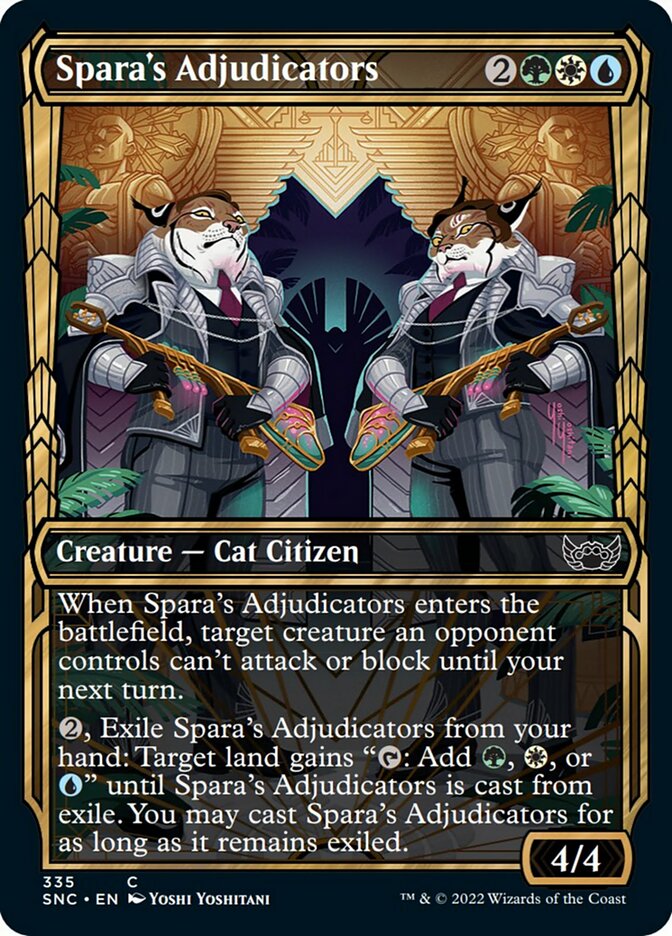 Spara's Adjudicators (Showcase Golden Age) [Streets of New Capenna] - Destination Retro