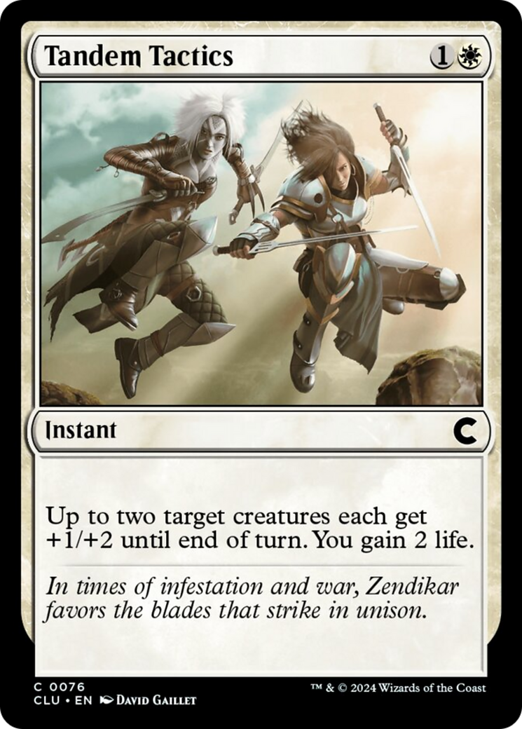 Tandem Tactics [Ravnica: Clue Edition] - Destination Retro