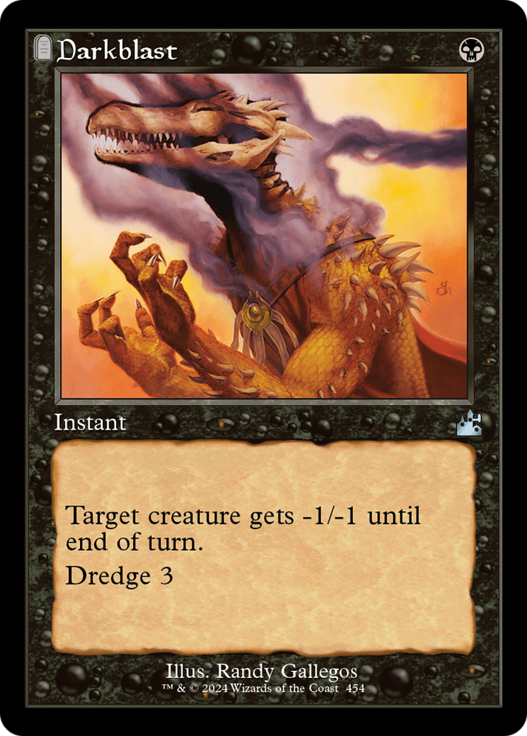 Darkblast (Retro Frame) [Ravnica Remastered] - Destination Retro