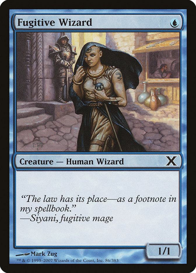 Fugitive Wizard [Tenth Edition] - Destination Retro