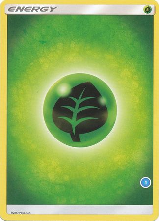 Grass Energy (1) [Sun & Moon: Trainer Kit - Alolan Sandslash & Alolan Ninetales] - Destination Retro