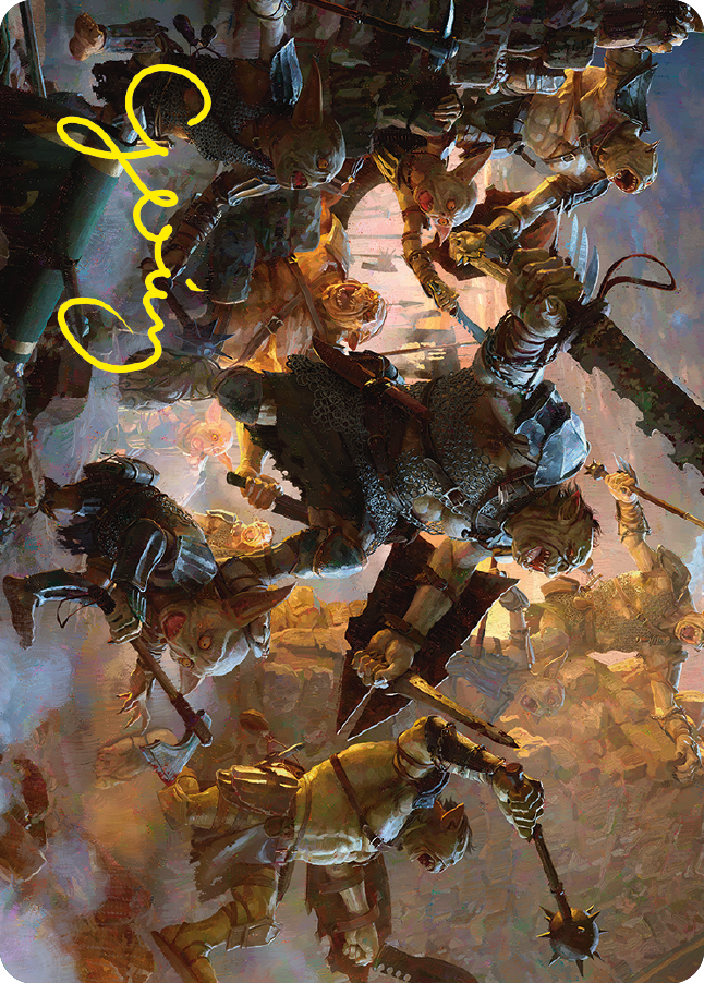 Thrill of Possibility Art Card (Gold-Stamped Signature) [The Lord of the Rings: Tales of Middle-earth Art Series] - Destination Retro