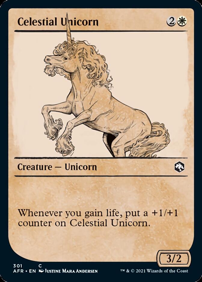 Celestial Unicorn (Showcase) [Dungeons & Dragons: Adventures in the Forgotten Realms] - Destination Retro