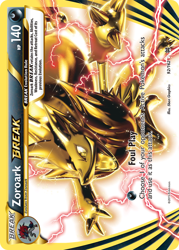 Zoroark BREAK (92/162) [XY: BREAKthrough] - Destination Retro