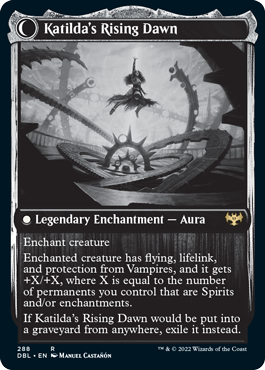 Katilda, Dawnhart Martyr // Katilda's Rising Dawn [Innistrad: Double Feature] - Destination Retro