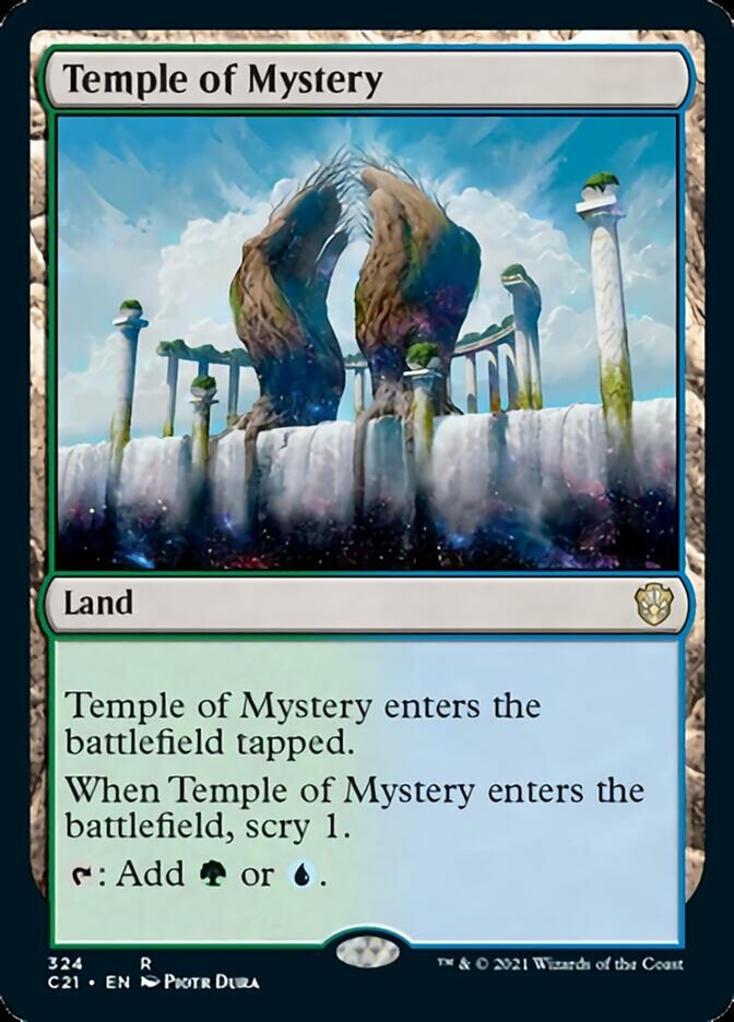 Temple of Mystery [Commander 2021] - Destination Retro