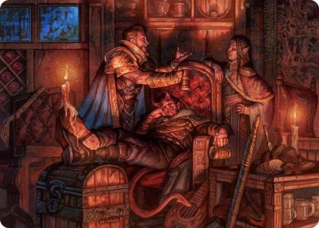 Long Rest Art Card [Dungeons & Dragons: Adventures in the Forgotten Realms Art Series] - Destination Retro