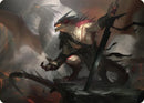 Rivaz of the Claw Art Card [Dominaria United Art Series] - Destination Retro