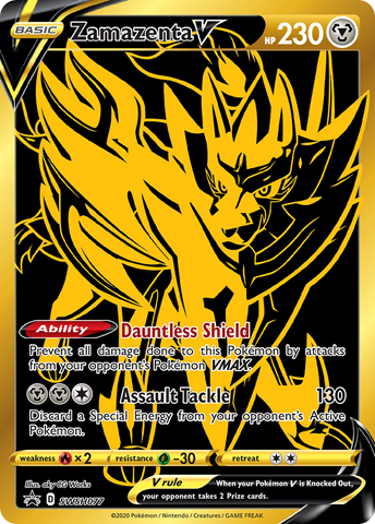 Zamazenta V (SWSH077) [Sword & Shield: Black Star Promos] - Destination Retro