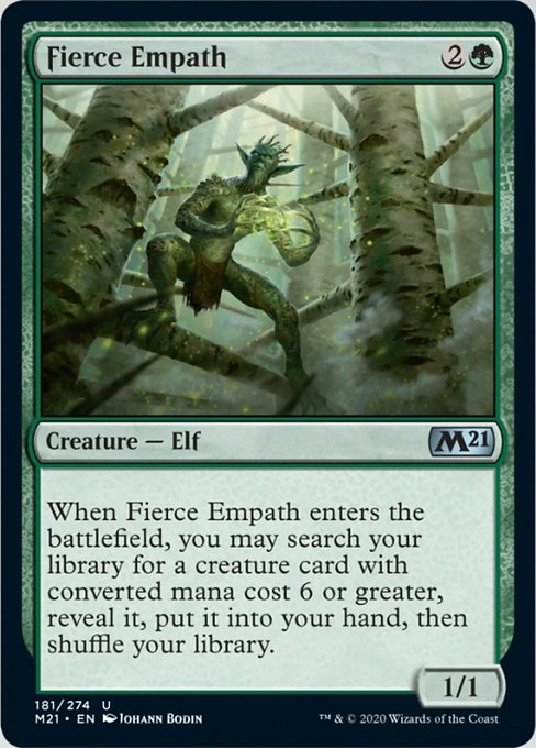 Fierce Empath [Core Set 2021] - Destination Retro