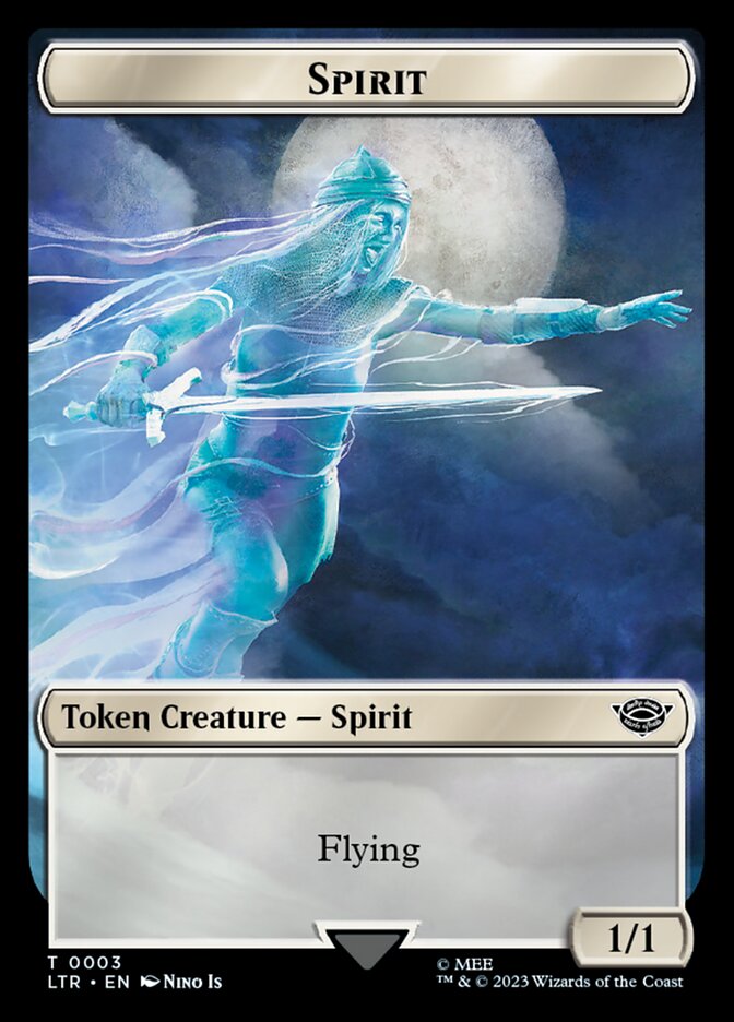 Spirit Token [The Lord of the Rings: Tales of Middle-Earth Tokens] - Destination Retro